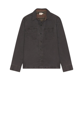 Faherty LAKESIDE 衬衫 黑色REVOLVE小众新款