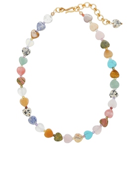 Brinker + Eliza HEIDI 项链 粉色REVOLVE小众新款