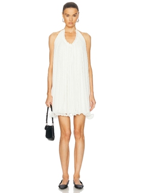 ILA SWAN 裙子 白色REVOLVE小众新款