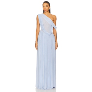 蓝色REVOLVE小众新款 MISHA 裙子 MEDIAS THE