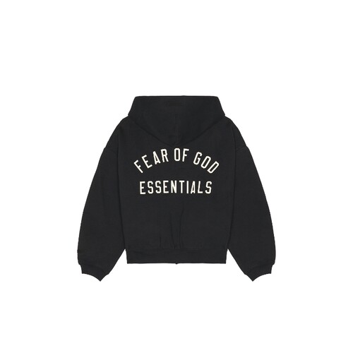 Fear of God ESSENTIALS黑色早秋新品上衣酷飒风针织衫REVOLVE