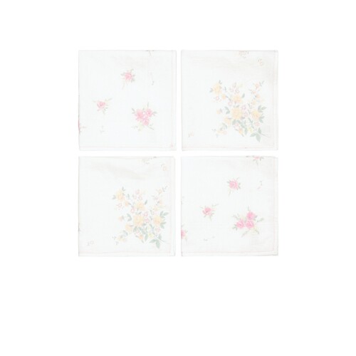 LoveShackFancy Hanky Napkin Set Set Of 4  revolve小众新款