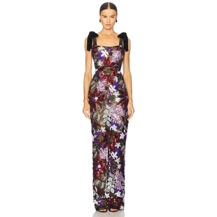 and 薰衣草REVOLVE小众新款 Banco 长裙 DAHLIA Bronx