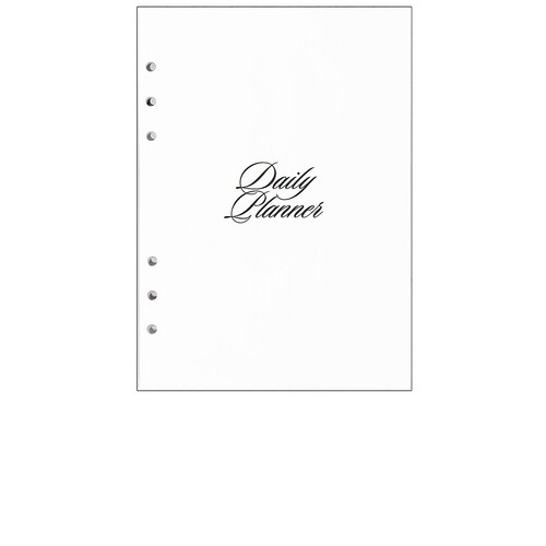 STIL UNDATED DAILY PLANNER INSERT 活页夹内页  白色 秋冬新品
