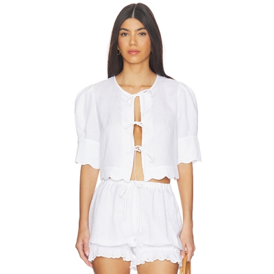Sister NY SCALLOPED 上装 26春夏新品 revolve小众新款