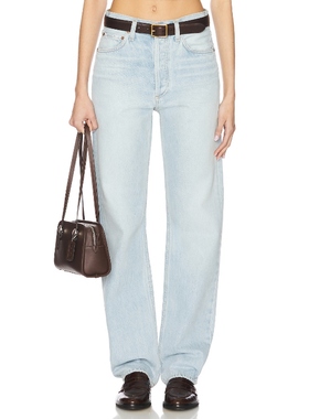 [冬季新品]AGOLDE KELLY 牛仔裤 直筒 蓝色 宽松休闲REVOLVE