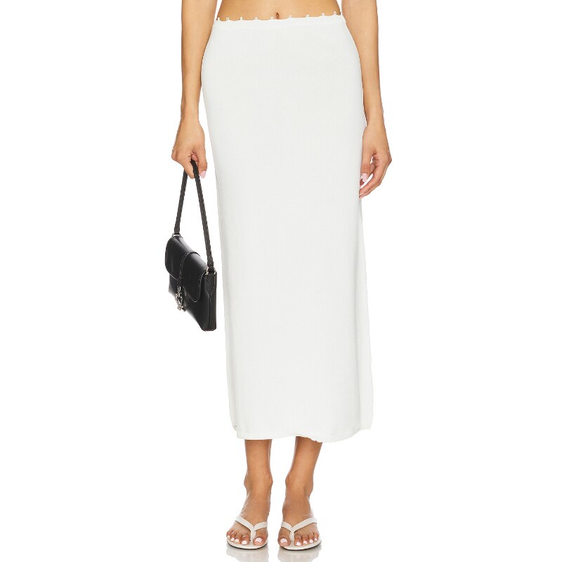 [夏季新品]Amelie Teje DALIA 半身裙 白色REVOLVE小众新款