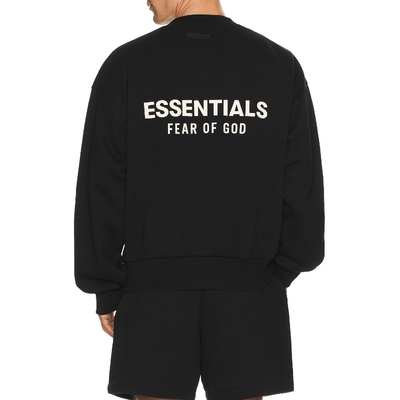 Fear of God ESSENTIALS T-SENTIALS系列 酒红色 黑色REVOLVE小众