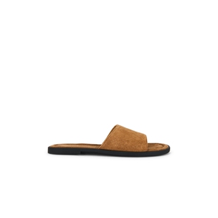 Vagabond Shoemakers26夏季新品棕色麂皮休闲圆头平底凉鞋REVOLVE