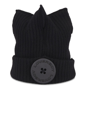 Charles Jeffrey LOVERBOY BOX 针织毛线帽 黑色REVOLVE小众新款
