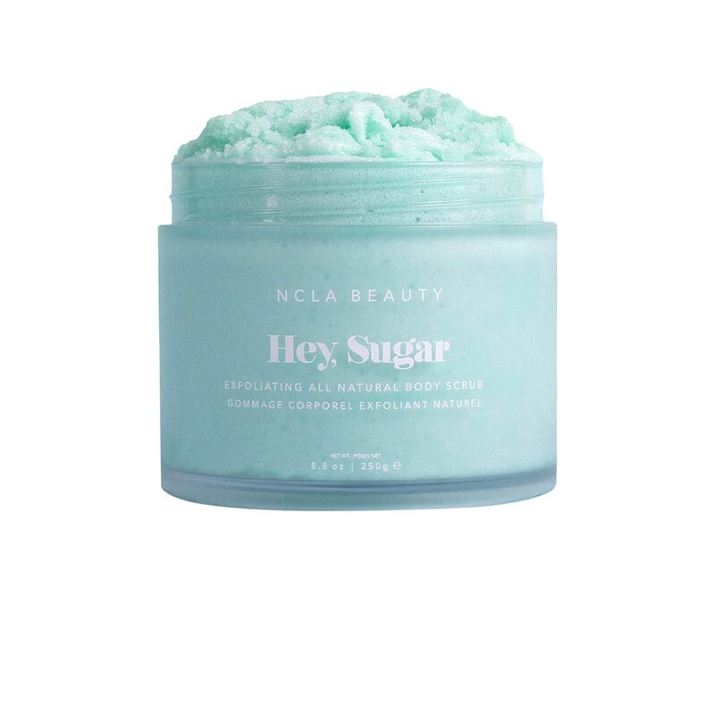 NCLA HEY, SUGAR EXFOLIATING ALL NATURAL BODY SCRUB 身体磨砂图片