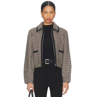 Black 夹克 Tan 美式 Mackage 休闲风REVOLVE小众新款 SOLANA