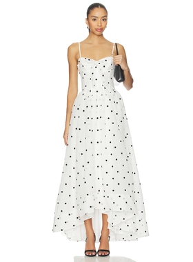 For Love & Lemons CR?ME BRULEE 裙子 revolve小众新款 白色