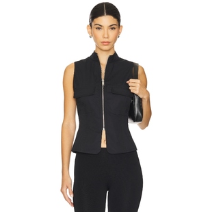 冬季 上装 内搭 AVEN 黑色辣妹风REVOLVE小众新款 EAVES