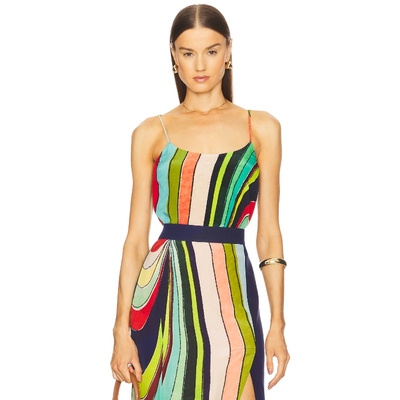 Muma World CLASSIC 紧身内衣 藏青色 y2k辣妹风REVOLVE小众新款