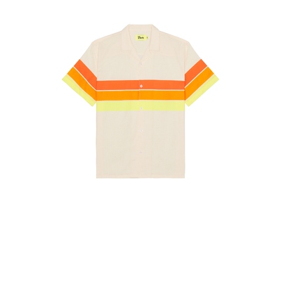 [冬季新品]Duvin Design HORIZON 纽扣衬衫 橙色REVOLVE小众