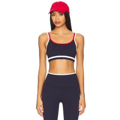 Splits59 Eva Rigor Double Strap Sports Bra 藏青色REVOLVE小众