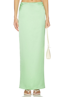 薄荷色revolve小众新款 Nookie 半身裙