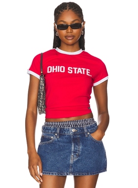 [冬季内搭]Hype and Vice 婴儿T恤 红色y2k辣妹风REVOLVE小众新款