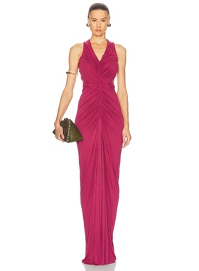 RICK OWENS LILIES 瑞克·欧文斯 POPPY 裙子 紫色REVOLVE小众新