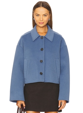 [冬季新品]Ivy Oak JAIA 夹克 蓝色 美式休闲风REVOLVE小众