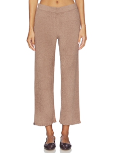 Ultra Lite Ankle Dreams Pan Hem CozyChic Ruffle Barefoot Rib