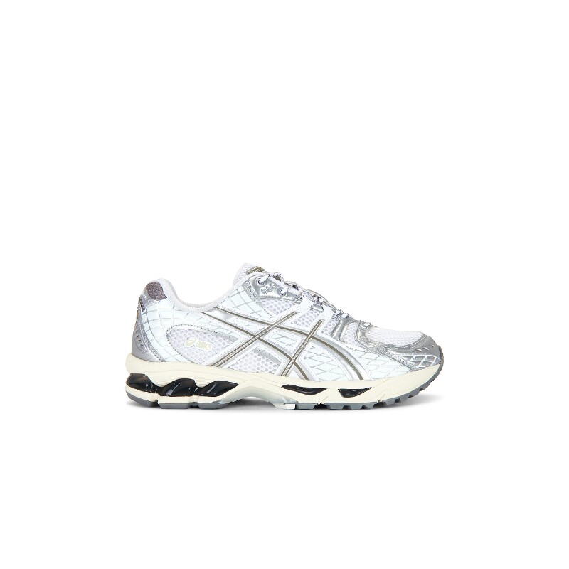 Asics夏季新品银色运动鞋复古风厚底休闲球鞋百搭气质REVOLVE