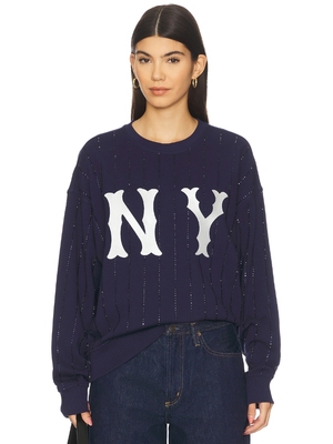 Terez YANKEES 运动衫 revolve小众新款 藏青色