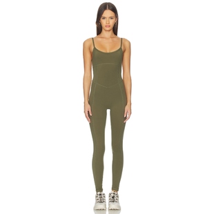 FORM Scoop Neck Onesie 橄榄色 美式休闲风REVOLVE小众新款