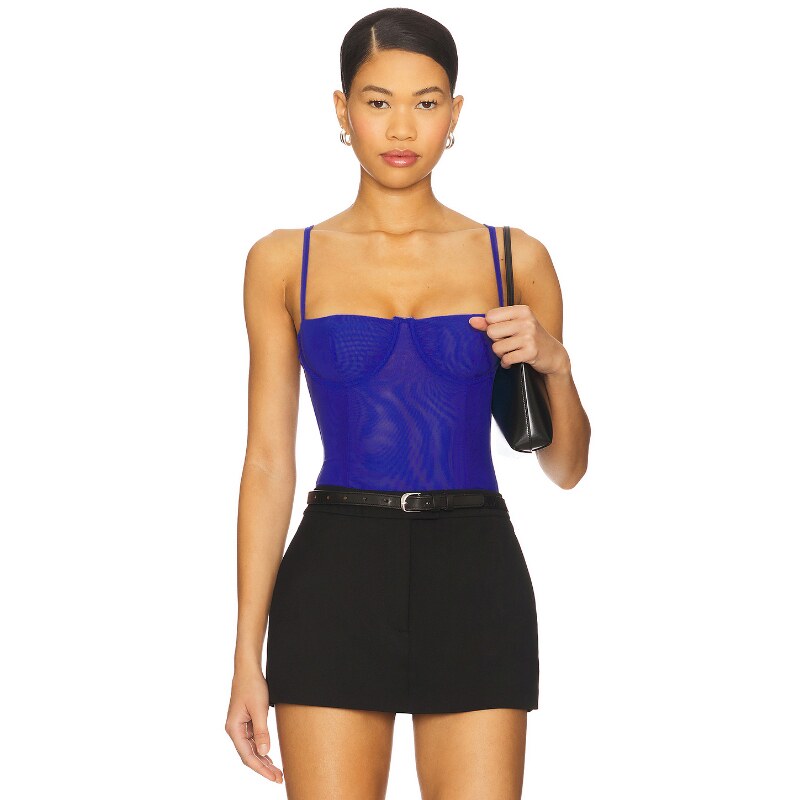 Good American 紧身服 靛蓝REVOLVE小众新款