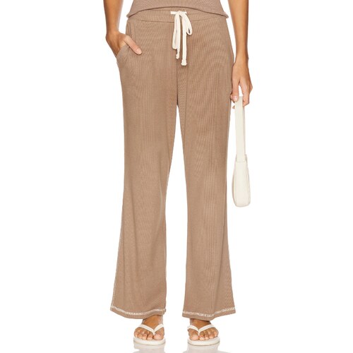 [春季新品]SUNDRY 喇叭口长裤 灰褐色 美式休闲风REVOLVE小众新款