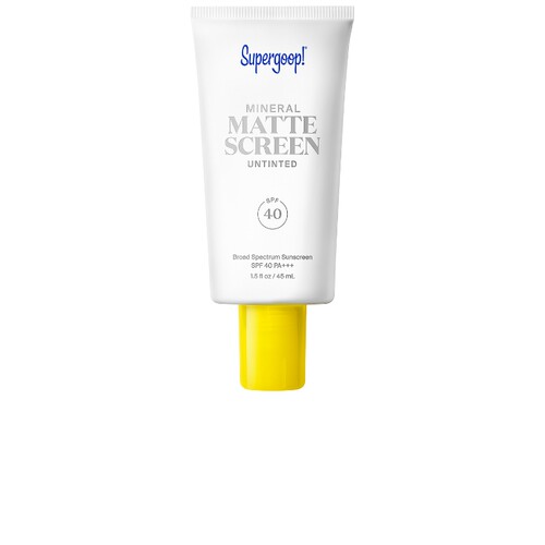 Supergoop! 哑光矿物物理防晒乳SPF40 清爽面部防晒霜REVOLVE