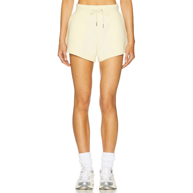 [夏季新品]SER.O.YA KERRY 短裤 黄色美式休闲风REVOLVE小众