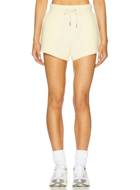 [冬季新品]SER.O.YA KERRY 短裤 黄色美式休闲风REVOLVE小众