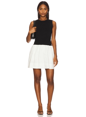[春季新品]PISTOLA ADRIENNE 裙子 黑色、白色REVOLVE小众