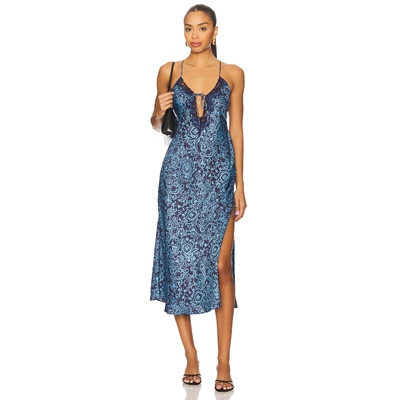 [春季新品]Free People SOMEONE LIKE 中长吊带裙revolve小众新款