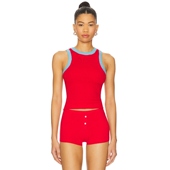 春节穿搭 背心 Frankies Bikinis CUDDLE 红色 y2k辣妹风REVOLVE