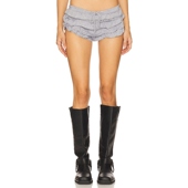 春季 新品 Jaded London复古风灰色毛边短裤 REVOLVE