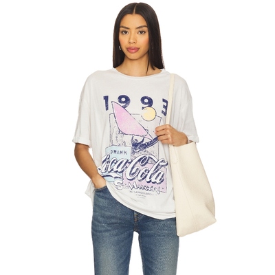 The Laundry Room ST MAARTEN 宽松T恤 米色 y2k辣妹风REVOLVE小