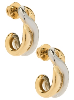 Demarson ODELL 圆环耳饰 金属银色REVOLVE小众新款