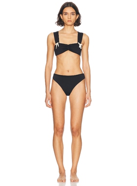 Marlies Grace CAPRI 比基尼套装 黑色REVOLVE小众新款