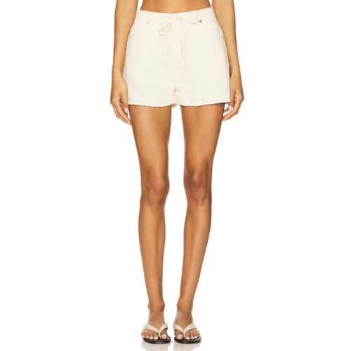 Rag & Bone FEATHERWEIGHT NOLAN 短裤 米色 美式休闲风REVOLVE小