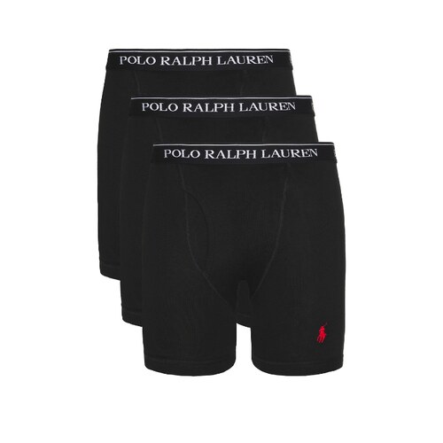 Polo Ralph Lauren 拉夫劳伦 平角短裤 黑色REVOLVE小众新款