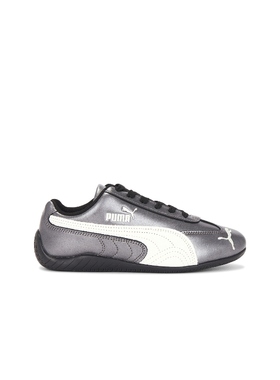 Puma Select 彪马 SPEEDCAT METALLIC 运动鞋黑色REVOLVE小众新款