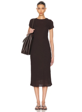 LESET ROZZI 裙子 巧克力色REVOLVE小众新款