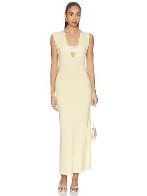 Artless Forever Tate Plunge Midi Dress revolve小众新款