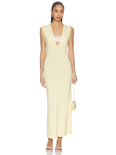 Artless Forever Tate Plunge Midi Dress revolve小众新款