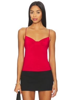 【海外直邮】Free People MY WAY 三角吊带背心 红色 基础易搭内