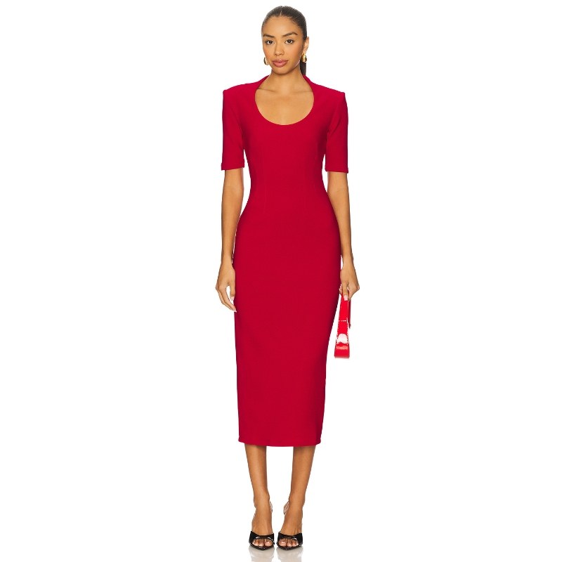 Nookie BLAIR 裙子 红色REVOLVE小众新款