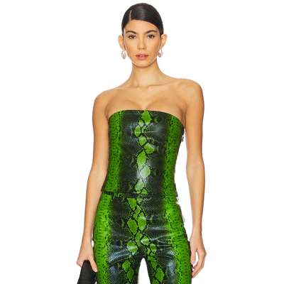 CULTNAKED KILLA 贴身上衣 绿色REVOLVE小众新款